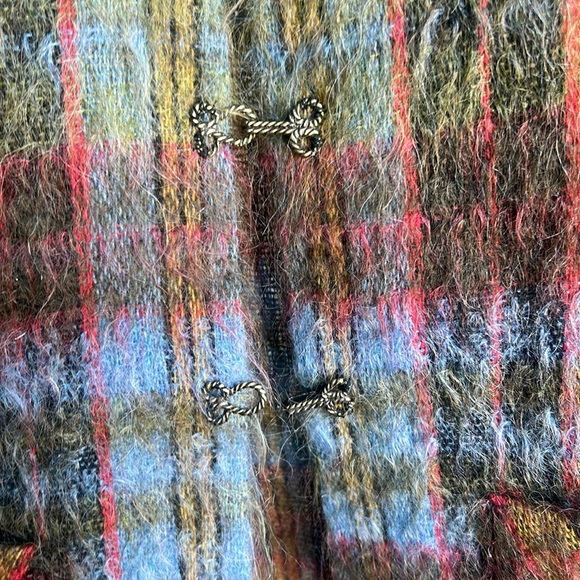 Vintage Andrew Stewart Mohair/Wool Multicolour Sleeveless Vest Woven in Scotland - Picture 13 of 16